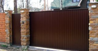Купить откатные ворота консольные Югорск, цена от 2818 руб.