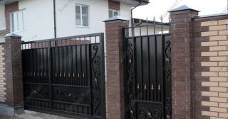 Купить распашные ворота кованные Югорск, цена от 4853 руб.